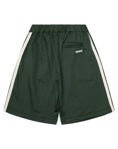 Woodbird - WBChang Track Shorts - Pine Green